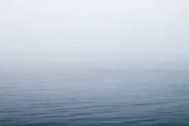fishing in the fog